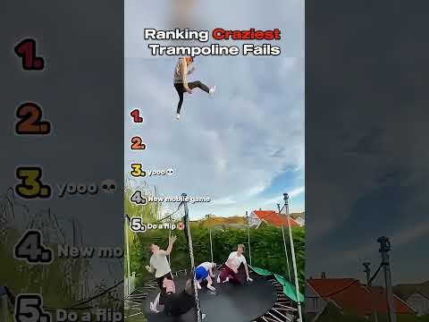 Ranking the Craziest Trampoline Fails – Top Epic Bounces Gone Wrong!