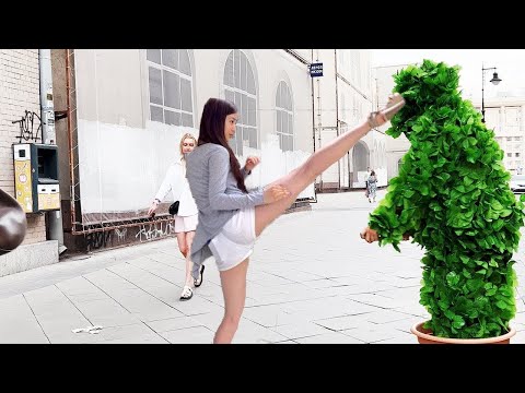 ​Funniest Reactions Ever to a Bushman Prank – Hidden Camera​