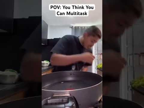 ​Funny Cooking Fails Caused by Multi-Tasking​