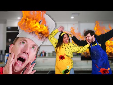 ​I Caught on Fire During a Cooking Challenge​