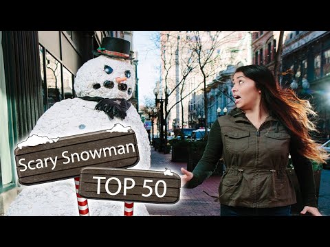 ​Top 50 Funny Scary Snowman Pranks – Hidden Camera​